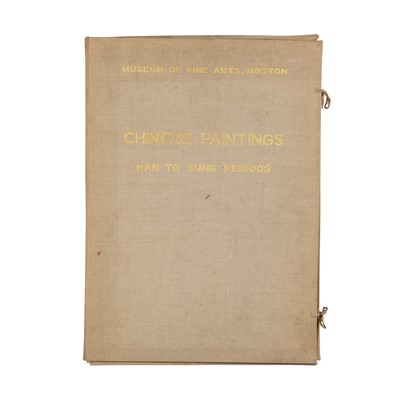 Lot 412 - Kojiro Tomita: Chinese paintings Han to Sung periods, Museum of Fine Arts, Boston, 1938