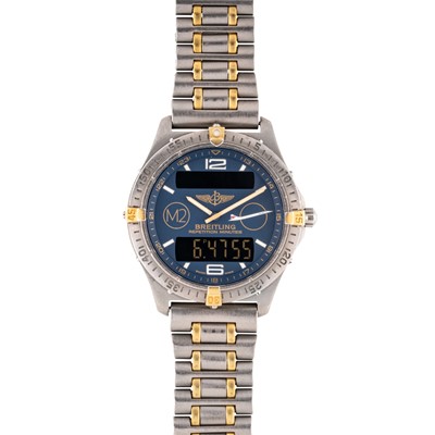 Lot 8 - Breitling 'Aerospace' Bracelet Watch