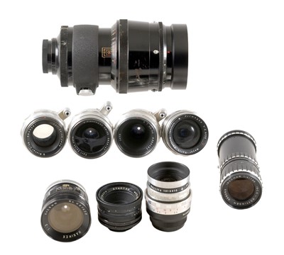 Lot 352 - Flektogon, Biotar & Other Exakta Fit Camera Lenses.