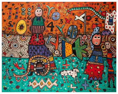 Lot 106 - Alan Davie C.B.E. R.A. (British, 1920-2014)