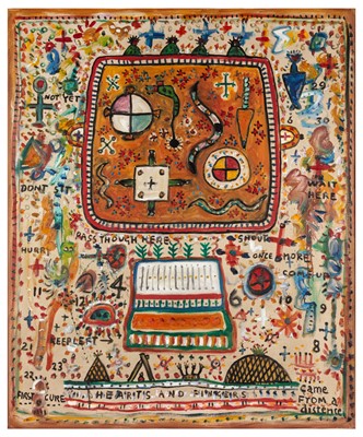 Lot 107 - Alan Davie C.B.E. R.A. (British, 1920-2014)