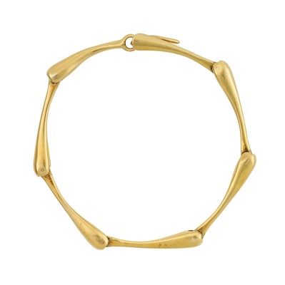 Lot 387 - A fancy link bracelet, circa 2003