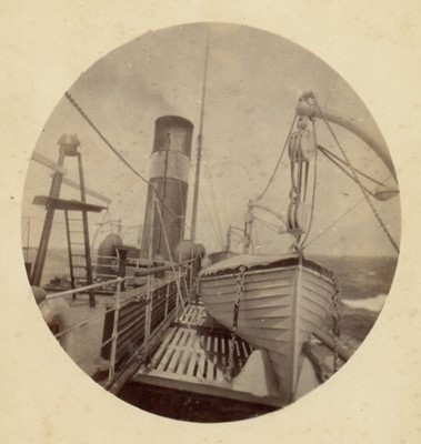 Lot 18 - The Kodak Camera “Round” Images of Steamer Tabor, 1891.