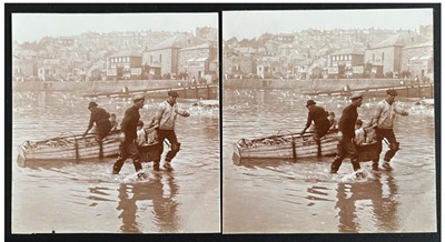 Lot 14 - Stereo View Cards of Cornwall (many St Ives), Italian Lakes, France etc.