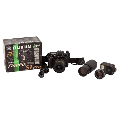 Lot 389 - A Fujifilm Finepix S1 Pro DSLR Camera