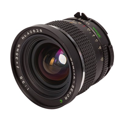 Lot 297 - A Mamiya Sekor C 35mm f/3.5 Lens