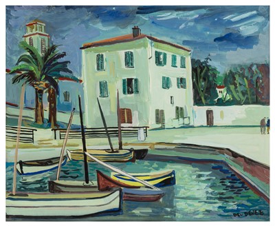Lot 61 - Jean Del Devez (French, 1909–1983)