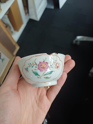 Lot 465 - A group of Chinese export ceramics, Qing dynasty, Yongzheng - Qianlong period