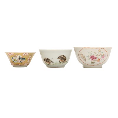 Lot 465 - A group of Chinese export ceramics, Qing dynasty, Yongzheng - Qianlong period