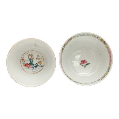 Lot 465 - A group of Chinese export ceramics, Qing dynasty, Yongzheng - Qianlong period