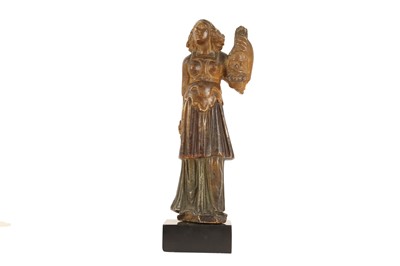 Lot 67 - A mid 17th century German alabaster figure