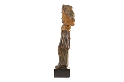 Lot 88 - A mid 17th century German alabaster figure