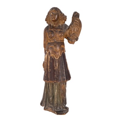 Lot 88 - A mid 17th century German alabaster figure