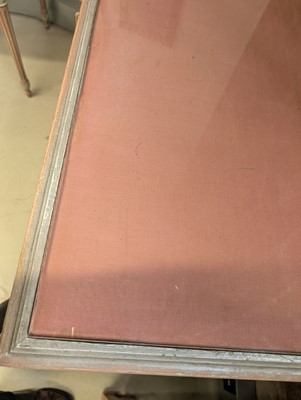 Lot 42 - A French Louis XVI style painted press cupboard