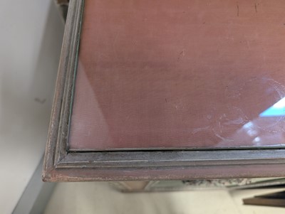 Lot 42 - A French Louis XVI style painted press cupboard