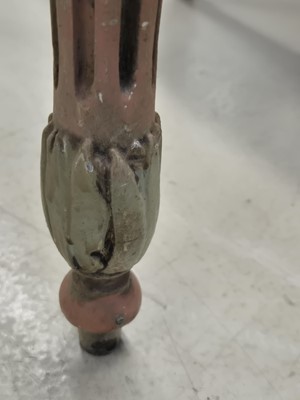 Lot 43 - A French Louis XVI style painted side table