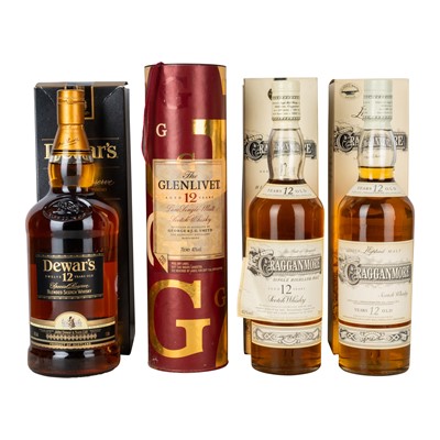 Lot 171 - A selection of 12 year olds - 9 bottles