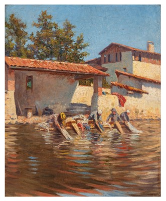 Lot 10 - Tommaso Aroldi (Italian, 1870-1928)