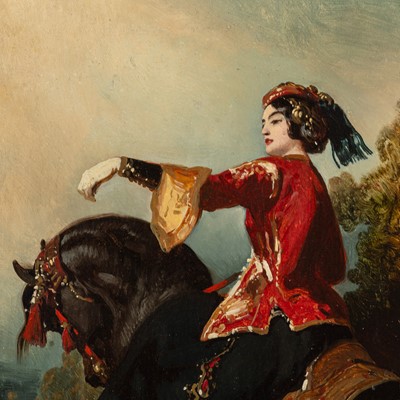 Lot 118 - Attributed to Alfred de Dreux (French, 1810-1860)