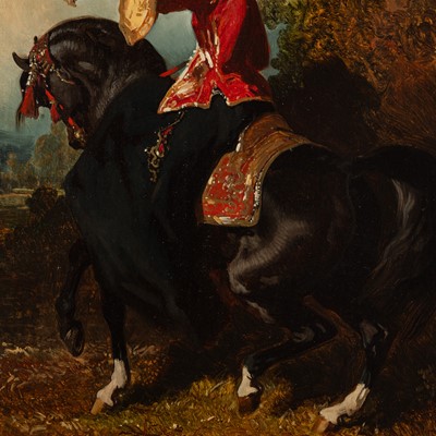 Lot 118 - Attributed to Alfred de Dreux (French, 1810-1860)