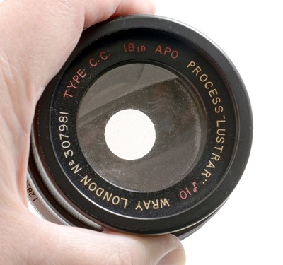 Lot 345 - Brass Ross, Wray & Another Large Format Lens.
