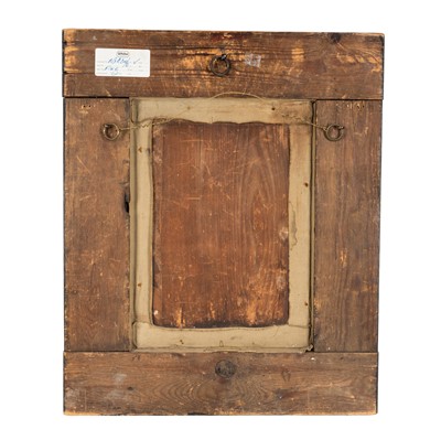 Lot 54 - A Flemish tortoiseshell and ripple work picture frame, mid-19th century