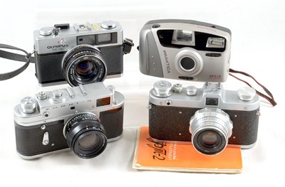 Lot 285 - Olympus 35RD & Other 35mm Rangefinder Cameras etc.