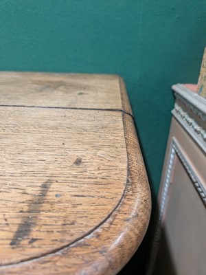 Lot 27 - A French Provincial oak chest of drawers, early 19th century