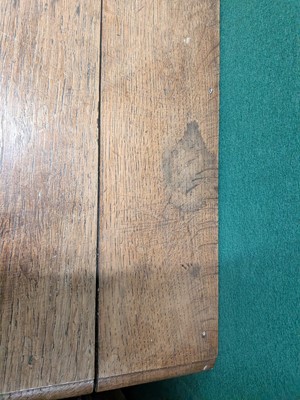 Lot 27 - A French Provincial oak chest of drawers, early 19th century