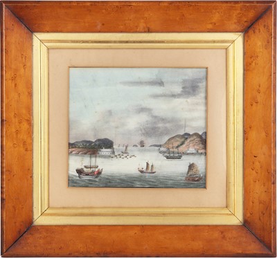 Lot 169 - Folly Forts at the Pearl River, Chinese School, 19th century