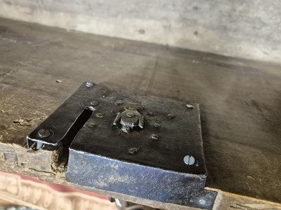 Lot 28 - A carved oak coffer, 17th / 18th century