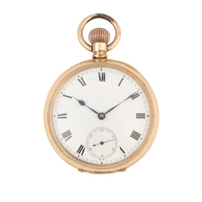 Lot 521 - Omega Open Faced Pocket Watch