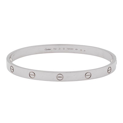 Lot 325 - Cartier l A love bangle