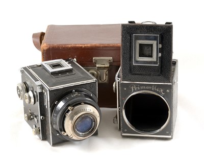 Lot 251 - Curt Bentzin Primaflex 120 SLR Camera, Pre-WWII.