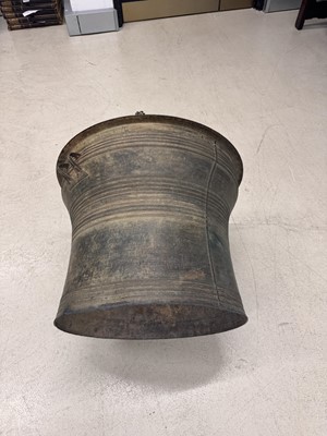 Lot 786 - A large copper-alloy rain drum, Dong Son culture, circa 500 BCE - 300 CE