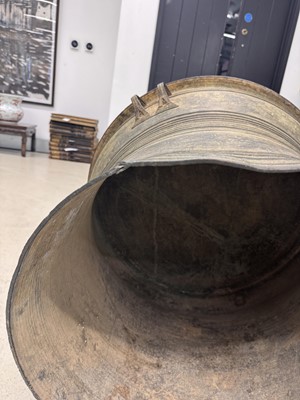 Lot 786 - A large copper-alloy rain drum, Dong Son culture, circa 500 BCE - 300 CE