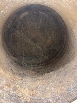 Lot 786 - A large copper-alloy rain drum, Dong Son culture, circa 500 BCE - 300 CE