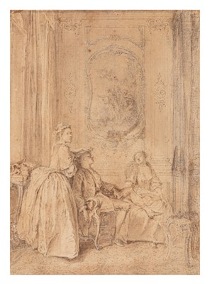 Lot 187 - Hubert-François Gravelot (French, 1699-1773)