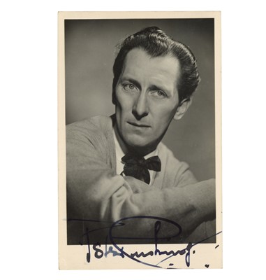 Lot 102 - Autograph Collection.- Incl. Peter Cushing