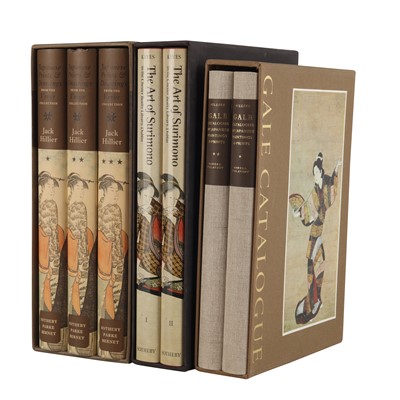 Lot 41 - Group of Japanese books on woodblock prints: The Gale, The Vever; The Chester Beatty Collections