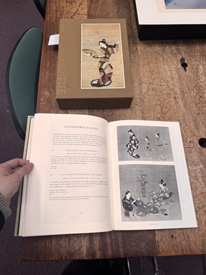 Lot 41 - Group of Japanese books on woodblock prints: The Gale, The Vever; The Chester Beatty Collections