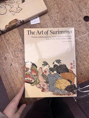 Lot 41 - Group of Japanese books on woodblock prints: The Gale, The Vever; The Chester Beatty Collections