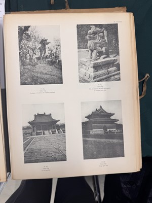 Lot 410 - Édouard Chavannes: Mission archéologique dans la Chine septentrionale, 1909