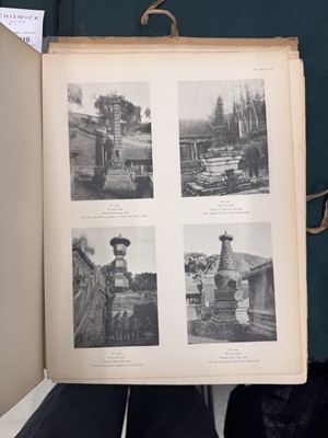 Lot 410 - Édouard Chavannes: Mission archéologique dans la Chine septentrionale, 1909