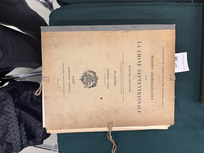 Lot 410 - Édouard Chavannes: Mission archéologique dans la Chine septentrionale, 1909