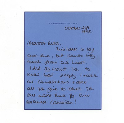 Lot Diana, Princess of Wales