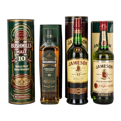 Lot 165 - Mixed Irish Whiskey - 8 bottles