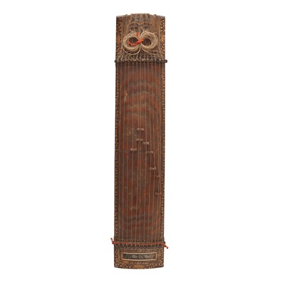 Lot 838 - A Japanese traditional musical stringed instrument, koto, Edo period