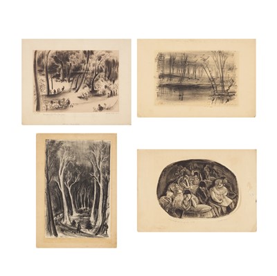 Lot 336 - Adolf Dehn (American, 1895-1968)