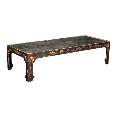 Lot 281 - A Chinese lacquer coffee table, late 19th / early 20th century